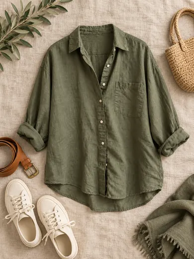 Apparel studio · Flat lay