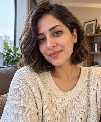 Hairstyle and color · Short bob