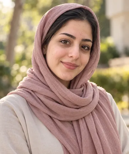 Headscarf style · Plain shawl