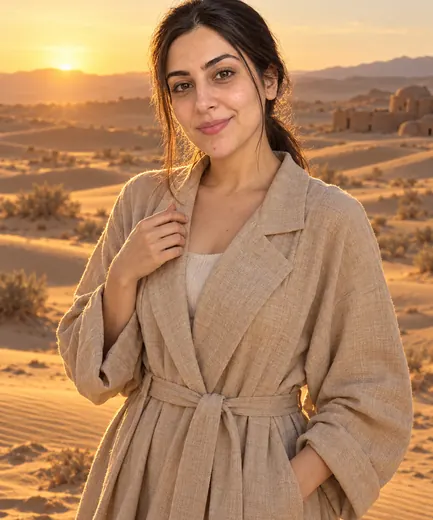 Location photoshoot · Desert