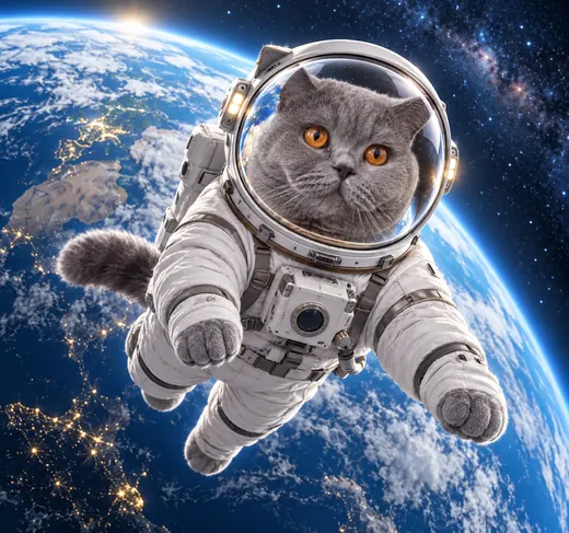 Pet studio · Astronaut