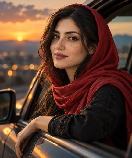 Cinematic portrait